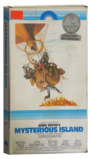 Mysterious Island VHS, Columbia Pictures Home Entertainment