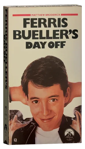 Ferris Bueller's Day Off VHS, Paramount