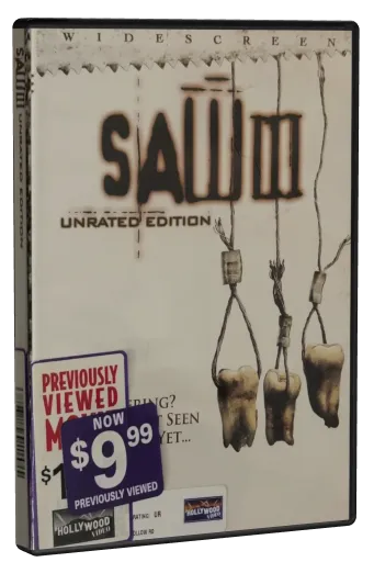 Saw III DVD, Lionsgate