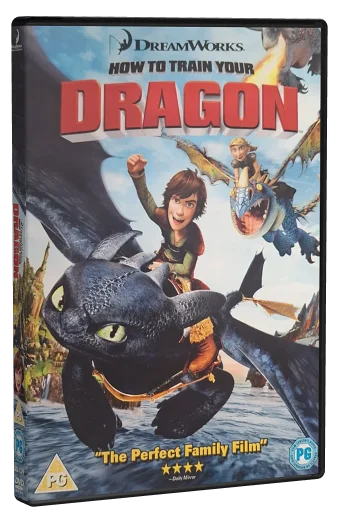 How to Train Your Dragon DVD cover