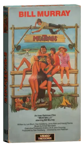 Meatballs VHS, Video Treasures