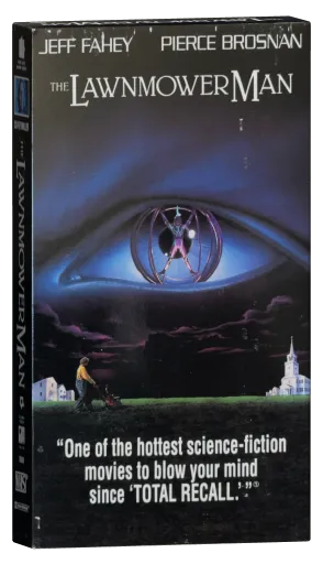 The Lawnmower Man VHS, New Line Home Video