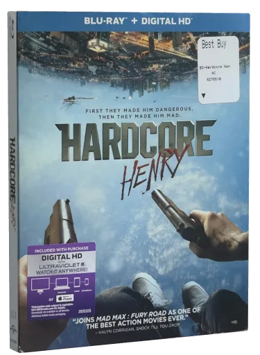Hardcore Henry Blu-ray, Universal Pictures Home Entertainment
