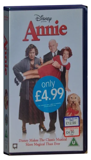 Annie VHS, Buena Vista Home Entertainment