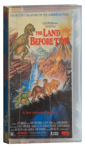 The Land Before Time VHS, MCA Home Video