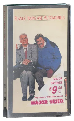 Planes, Trains and Automobiles VHS, Paramount Home Video