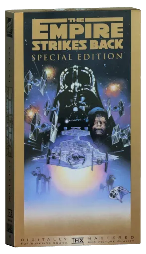 The Empire Strikes Back VHS cover