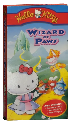 Hello Kitty: Wizard Of Paws VHS cover