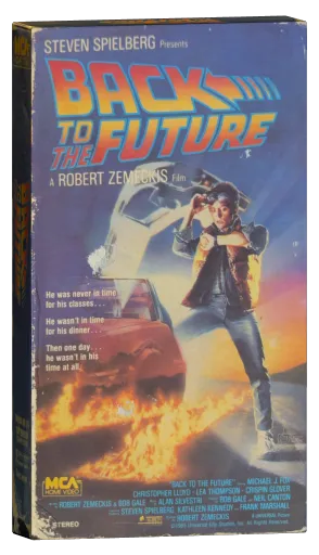 Back to the Future VHS, MCA Home Video