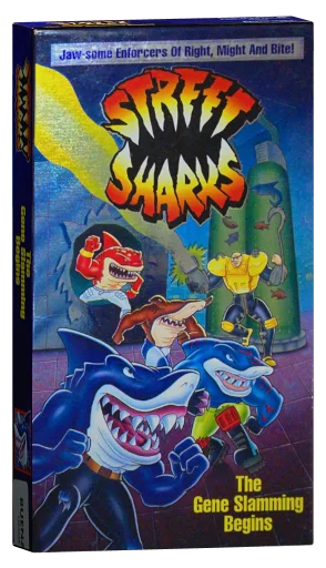 Street Sharks VHS, Buena Vista Home Video