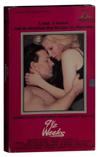 Nine 1/2 Weeks VHS, MGM/UA Home Video