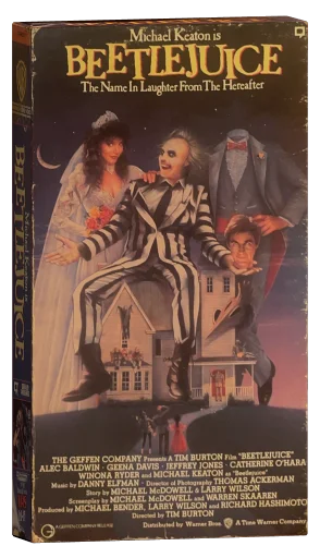 Beetlejuice VHS, Warner Home Video