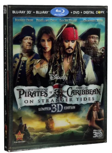 Pirates of the Caribbean: On Stranger Tides Blu-ray, Walt Disney Home Video