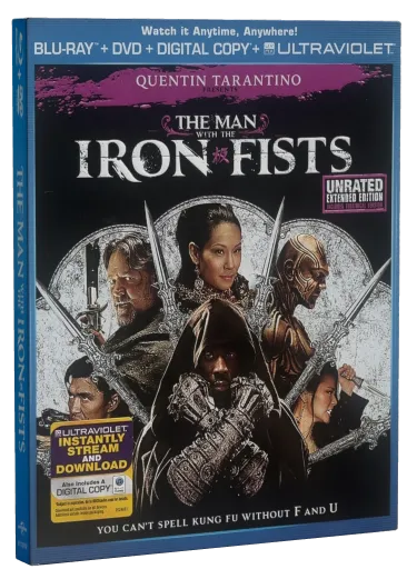The Man with the Iron Fists Blu-ray, Universal Studios Home Video