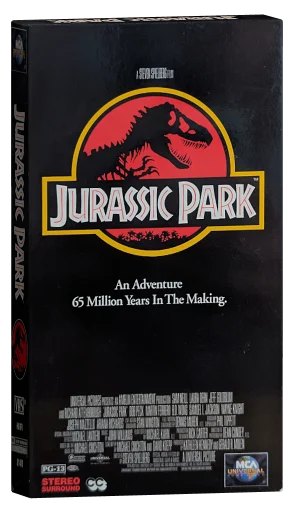 Jurassic Park VHS, MCA Universal Home Video
