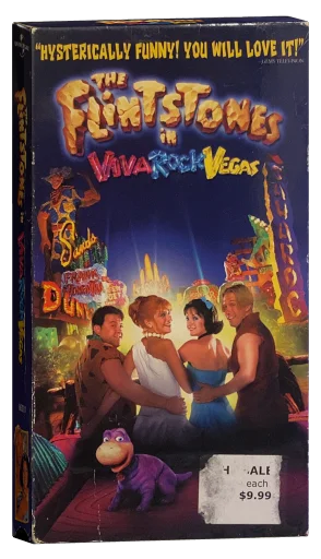 The Flintstones in Viva Rock Vegas VHS cover