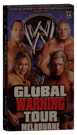 WWE Global Warning Tour 2002 VHS cover