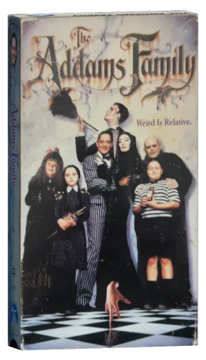 The Addams Family VHS, Paramount Home Video