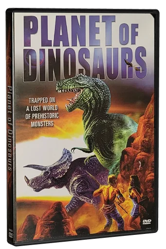Planet of Dinosaurs DVD, GoodTimes Home Video (Alt 1)