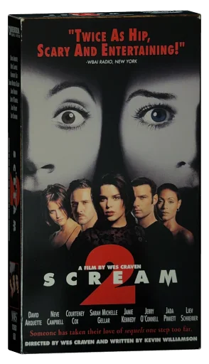Scream 2 VHS, Dimension Home Video