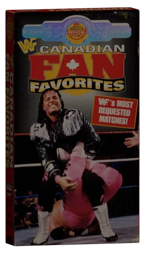 WWF Canadian Fan Favorites VHS cover