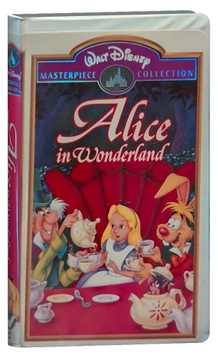 Alice in Wonderland VHS, Buena Vista Home Video