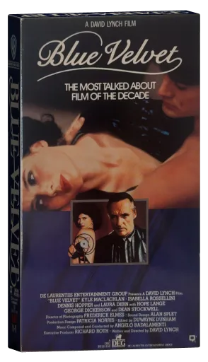 Blue Velvet VHS, Warner Home Video