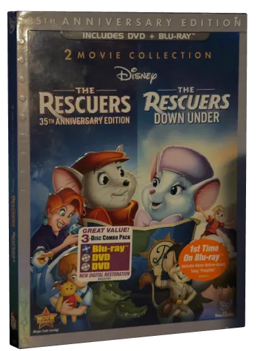 The Rescuers Blu-ray, Walt Disney Home Video