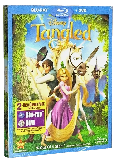 Tangled Blu-ray, Walt Disney