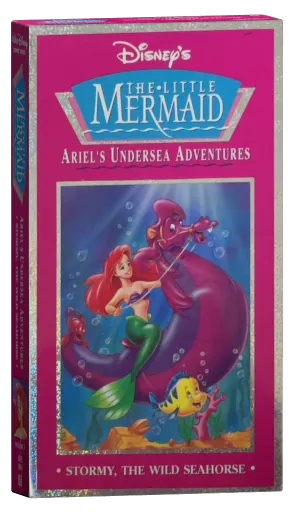 Ariel's Undersea Adventures: Stormy, the Wild Seahorse VHS cover