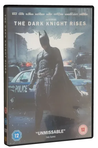 The Dark Knight Rises DVD, Warner Bros.