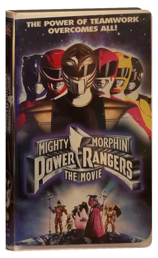 Mighty Morphin Power Rangers: The Movie VHS, Fox Video