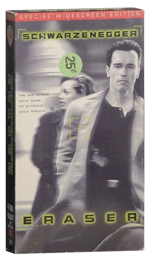 Eraser VHS, Warner Home Video