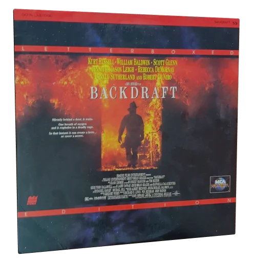 Backdraft Laserdisc, MCA Universal Home Video