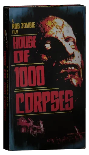 House of 1000 Corpses VHS, Lions Gate Home Entertainment