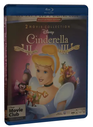 Cinderella II: Dreams Come True Blu-ray, Buena Vista Home Entertainment