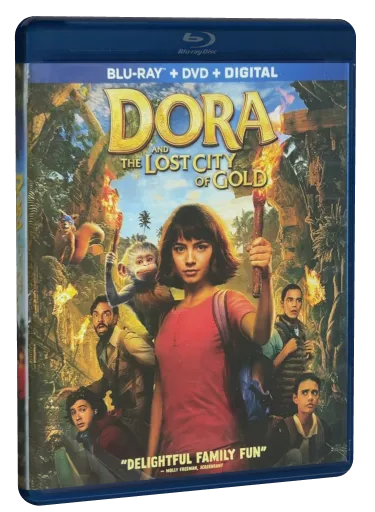 Dora and the Lost City of Gold Blu-ray cover