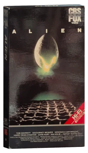 Alien VHS, CBS/FOX Video