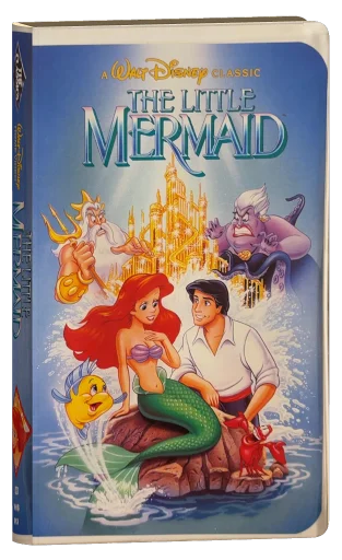 The Little Mermaid VHS, Walt Disney Home Video