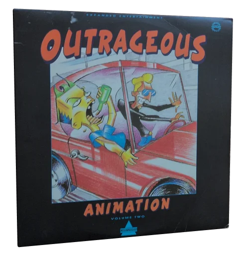 Outrageous Animation Laserdisc cover