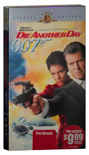 Die Another Day VHS, MGM Home Entertainment