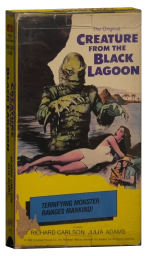 Creature from the Black Lagoon VHS, GoodTimes Home Video