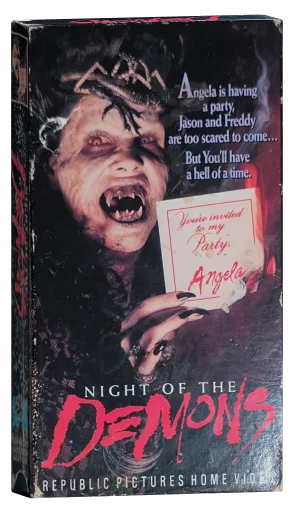 Night of the Demons VHS, Republic Pictures Home Video