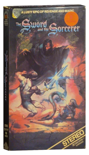 The Sword and the Sorcerer VHS, MCA Videocassette Inc.