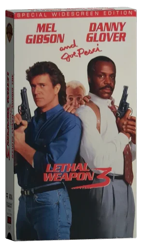 Lethal Weapon 3 VHS, Warner Bros.