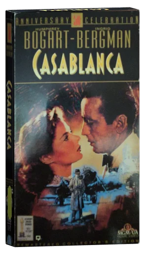 Casablanca VHS, MGM/UA Home Video