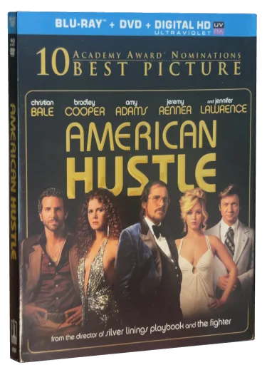 American Hustle Blu-ray, Sony Pictures Home Entertainment