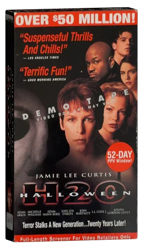 Halloween H20: 20 Years Later VHS, Dimension Home Video