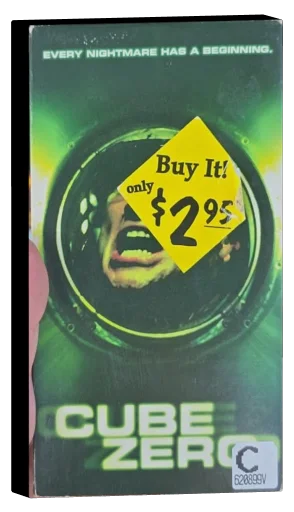 Cube Zero VHS, Lionsgate