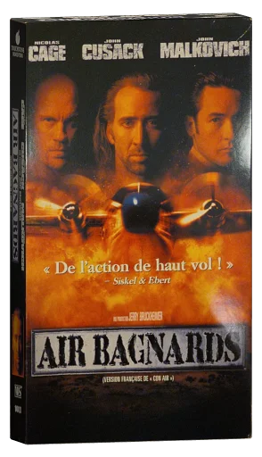 Air Bagnards VHS cover